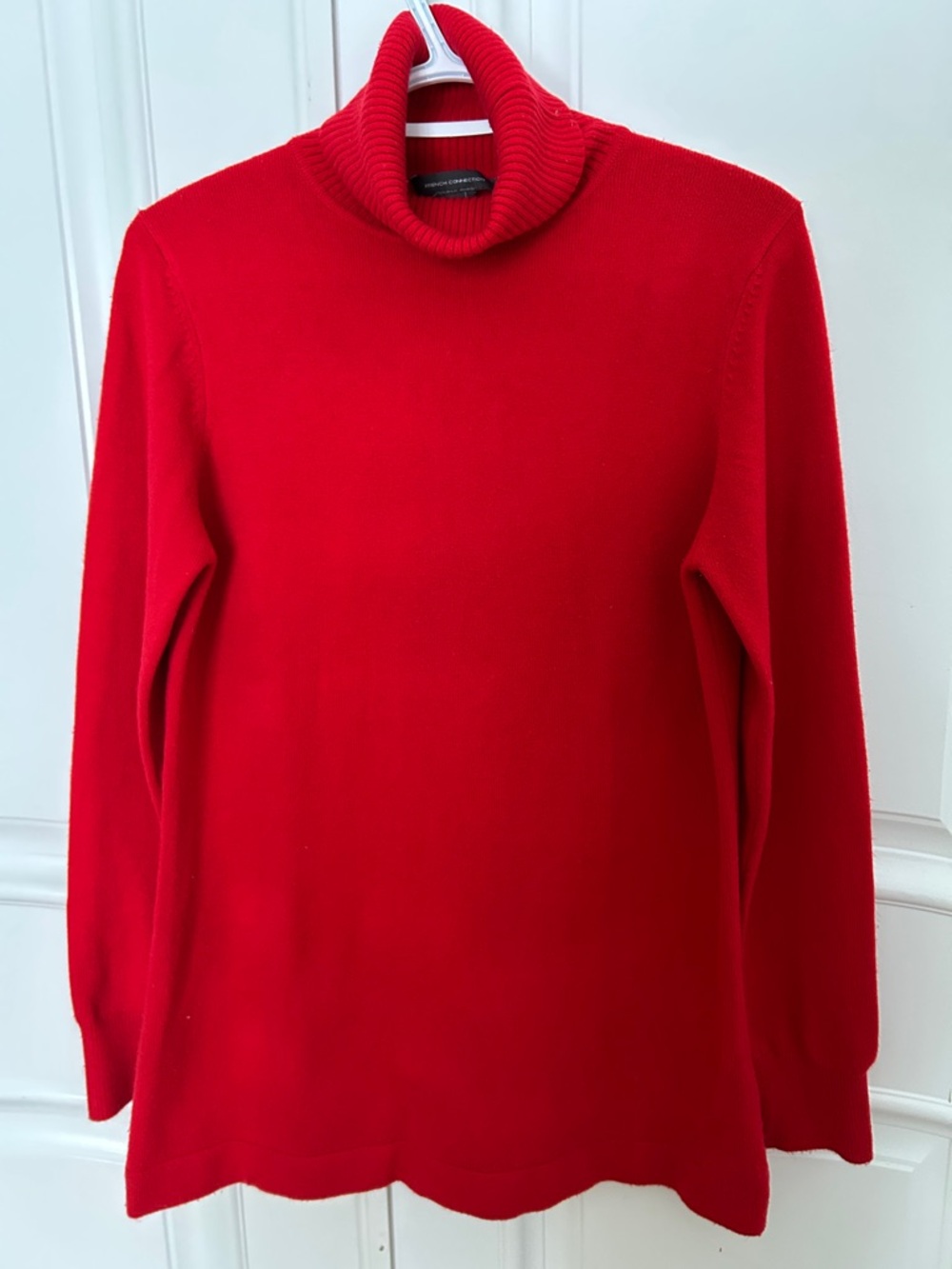 French Connection Red Turtleneck Sweater